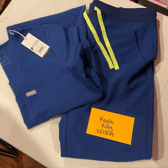 Figs Other - Figs electric blue scrub set